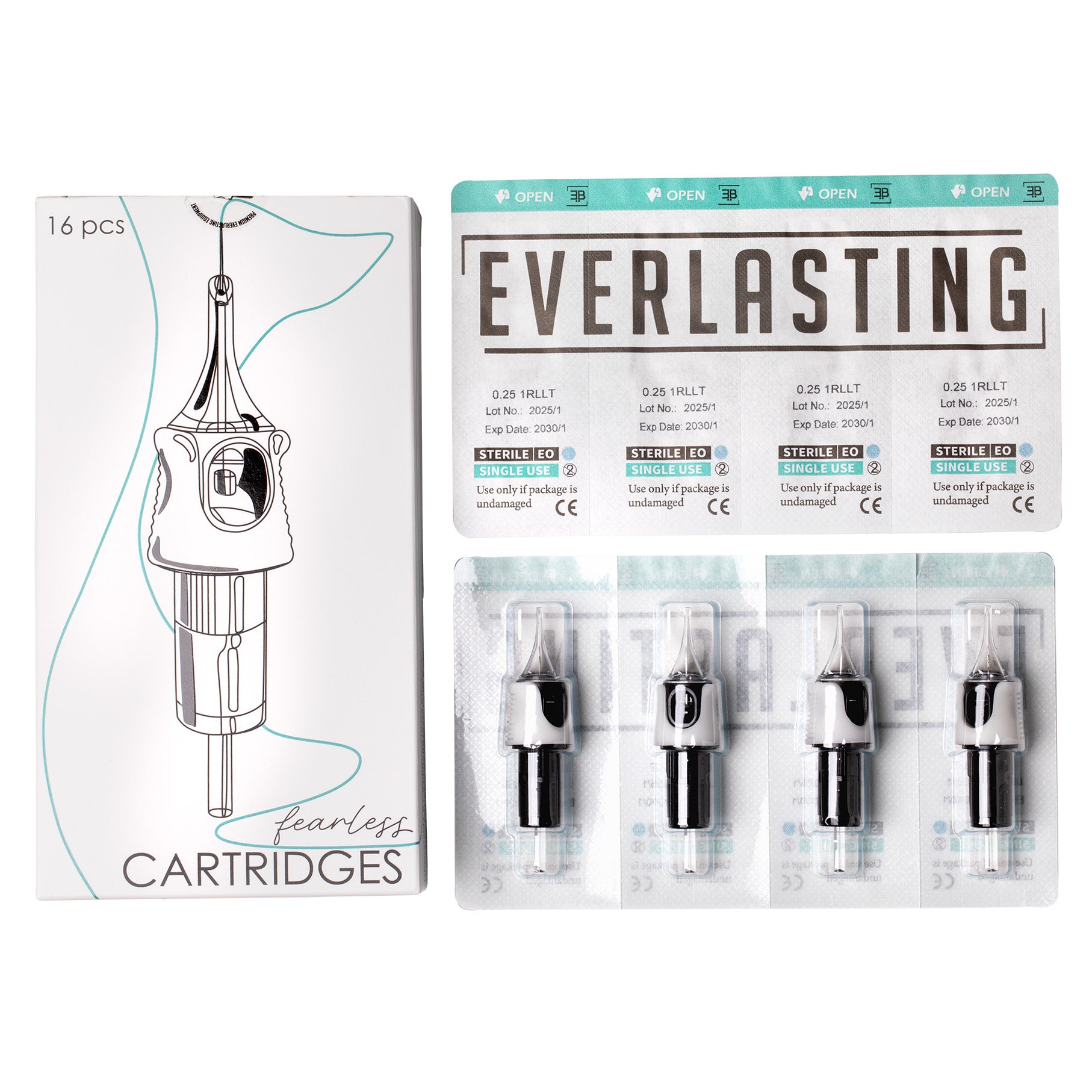 Everlasting | خراطيش بمقبض ناعم عالمية 1R 0.25 (16 قطعة)