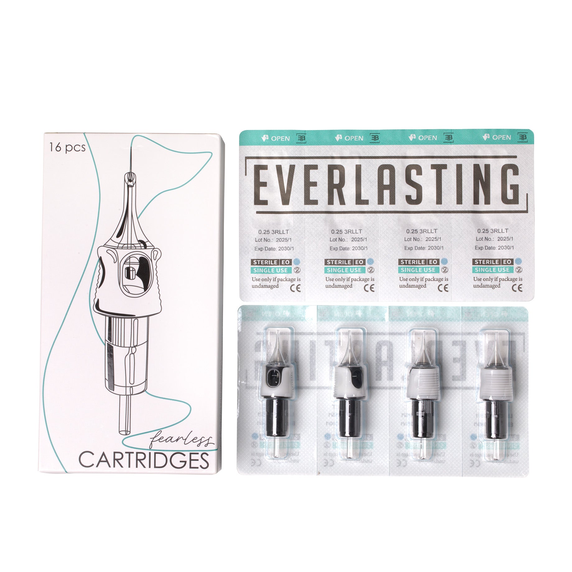 Everlasting | خراطيش بمقبض ناعم عالمية 3R 0.25 (16 قطعة)
