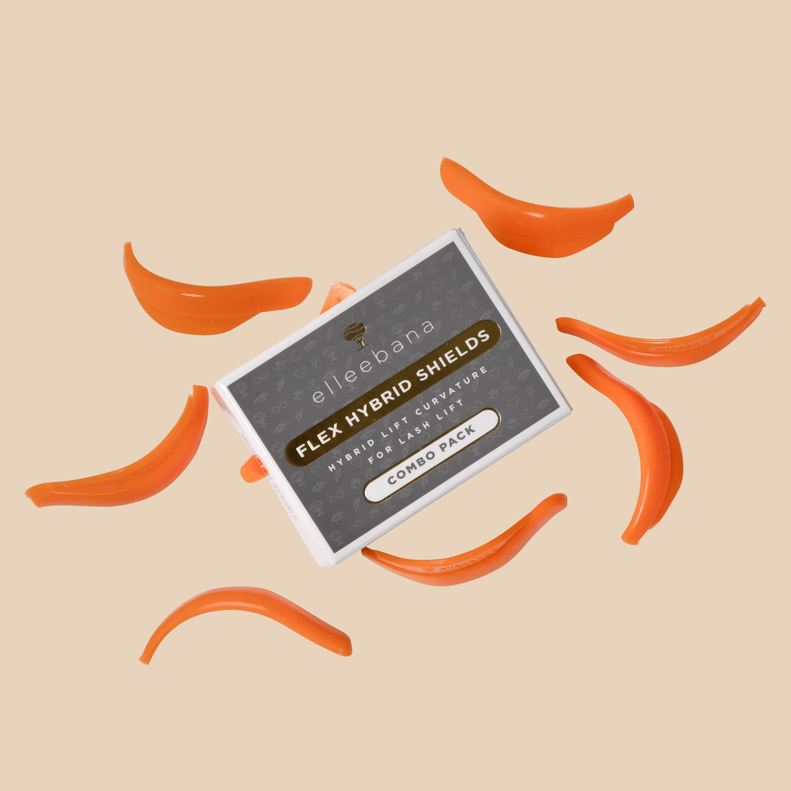 Flex Hybrid Shields | Glueless lash lift shields | Elleebana