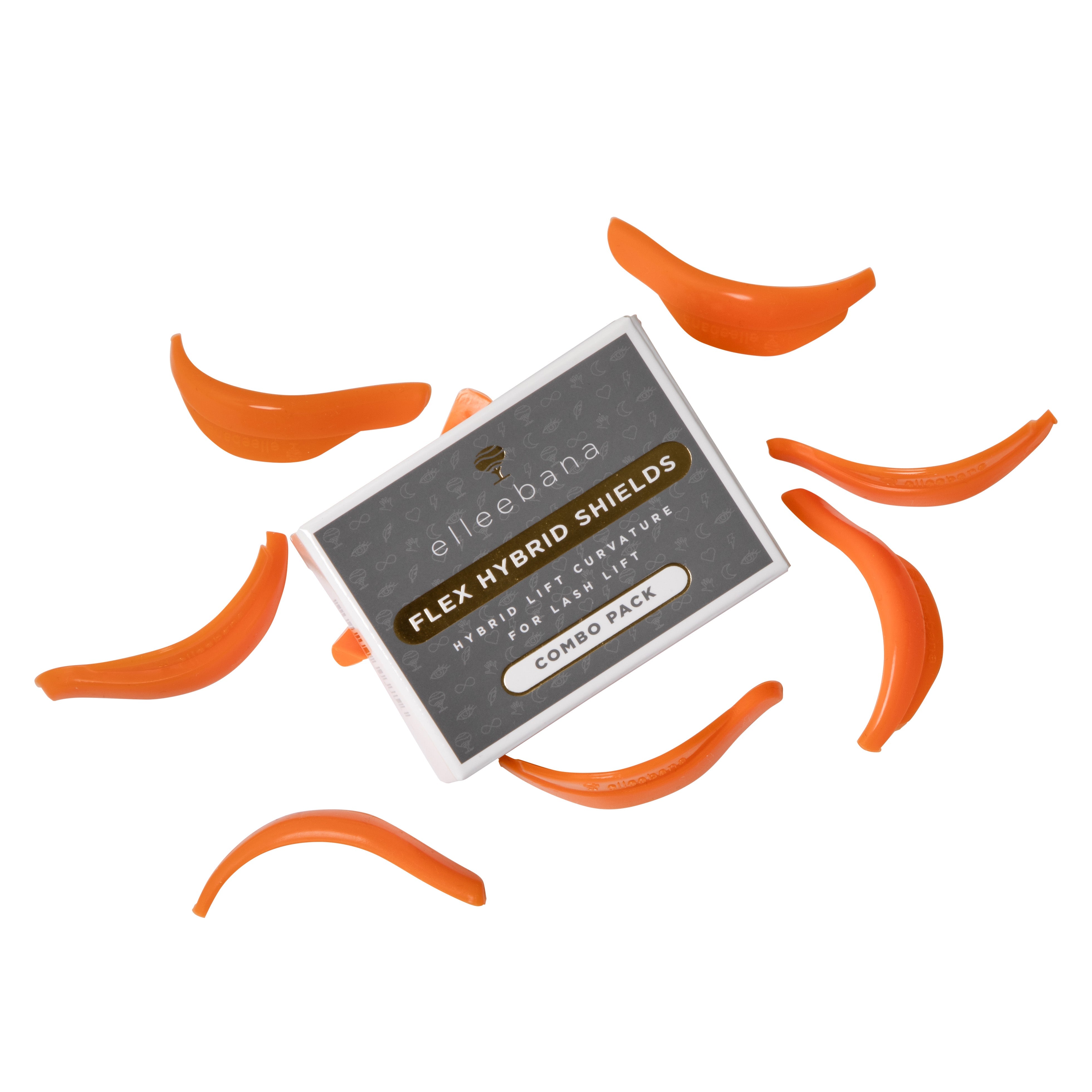Flex Hybrid Shields - Glueless lash lift shields - Elleebana
