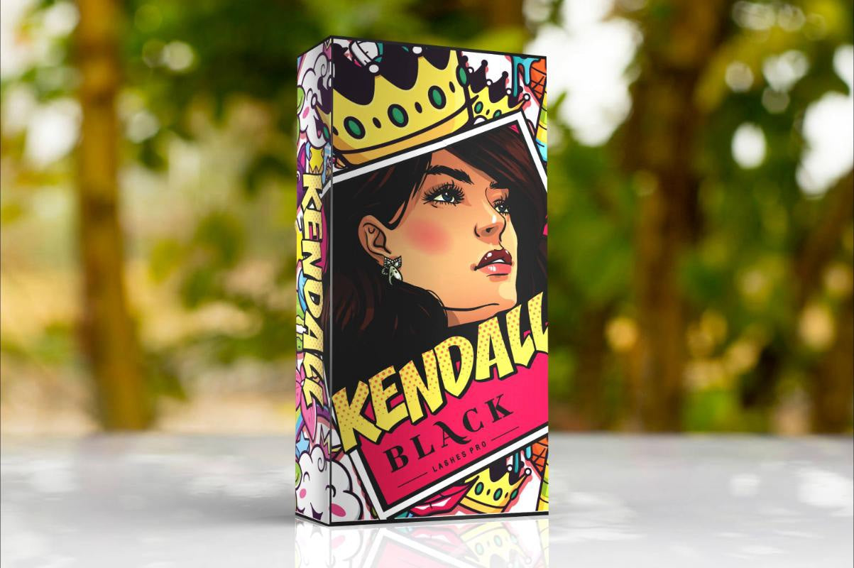 KENDALL 0.03 Volume Tray Lashes D Curl