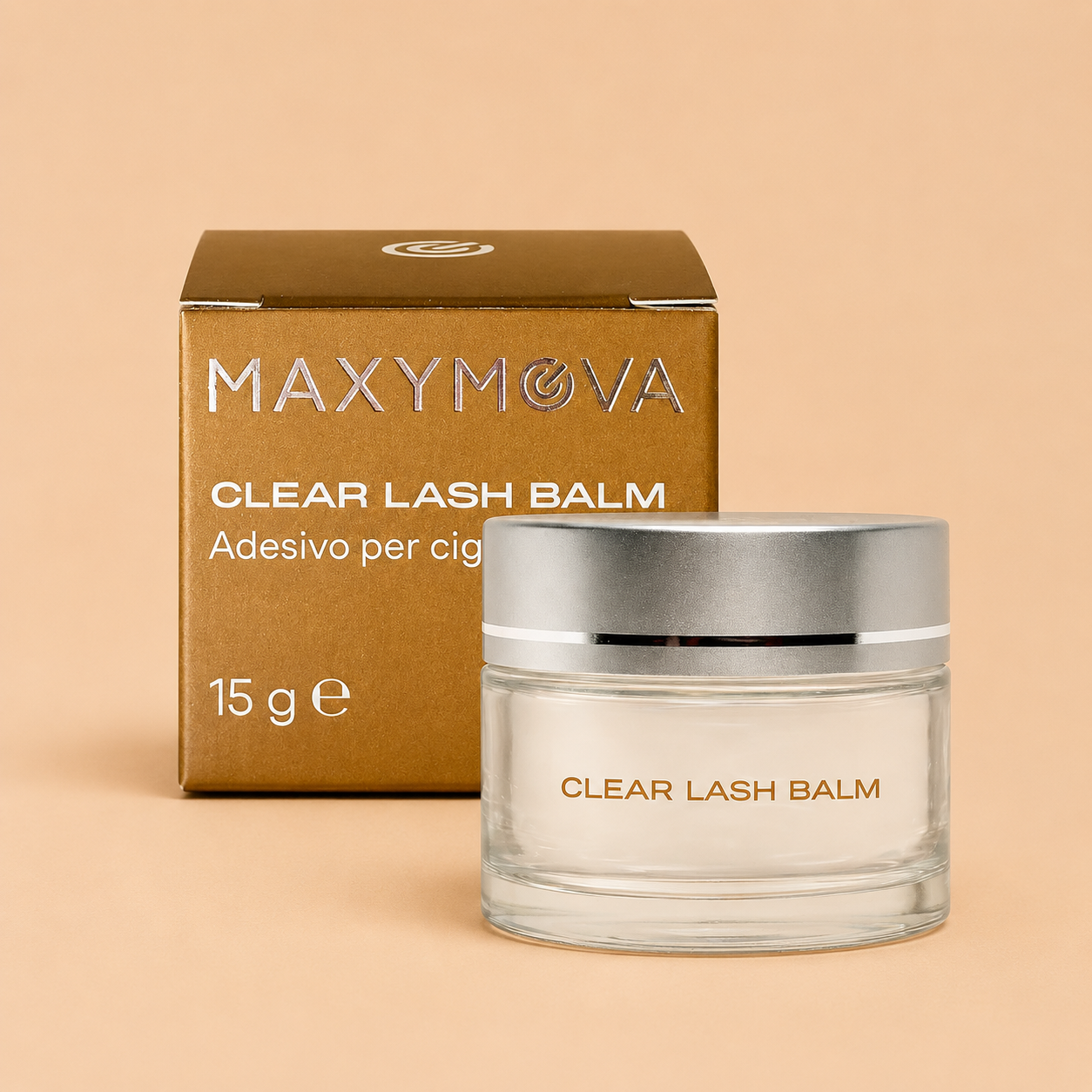 Maxymova clear lash balm | professional eyelash lamination adhesive