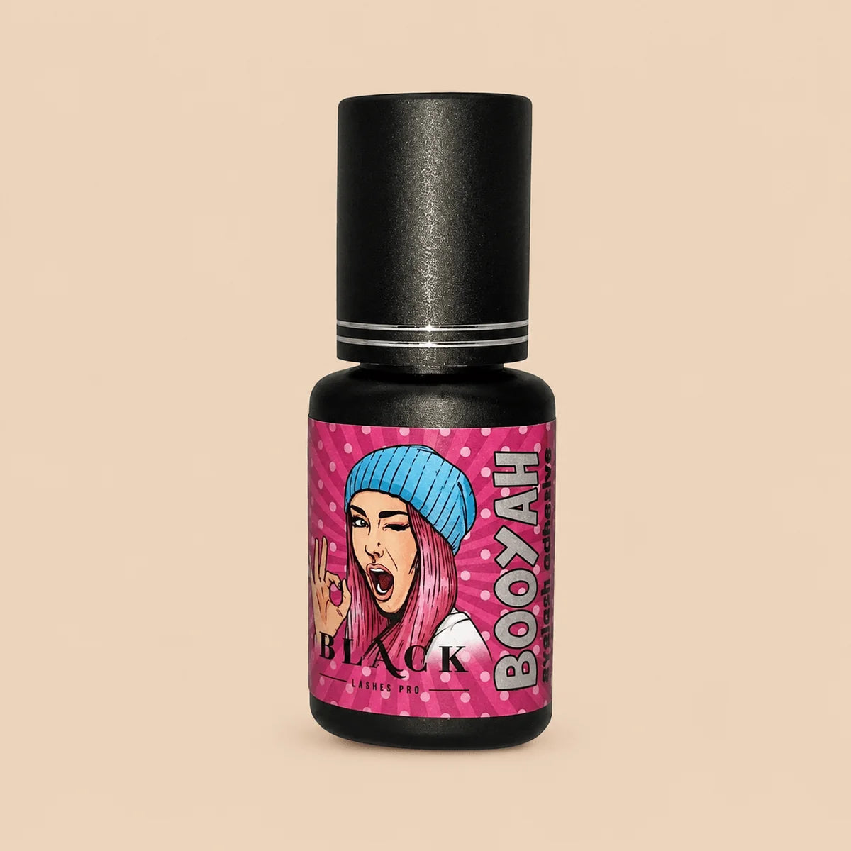Black Lashes | Eyelash Extension Adhesive BOOYAH 5ml