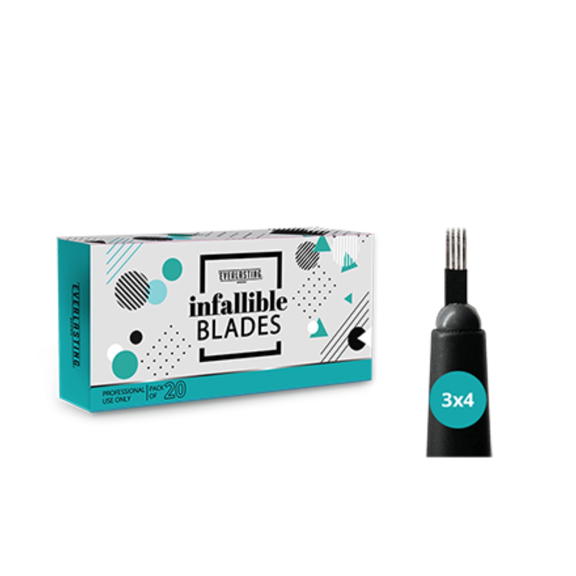 Everlasting | Infallible Microblading Blades 3*4 (20 pack)