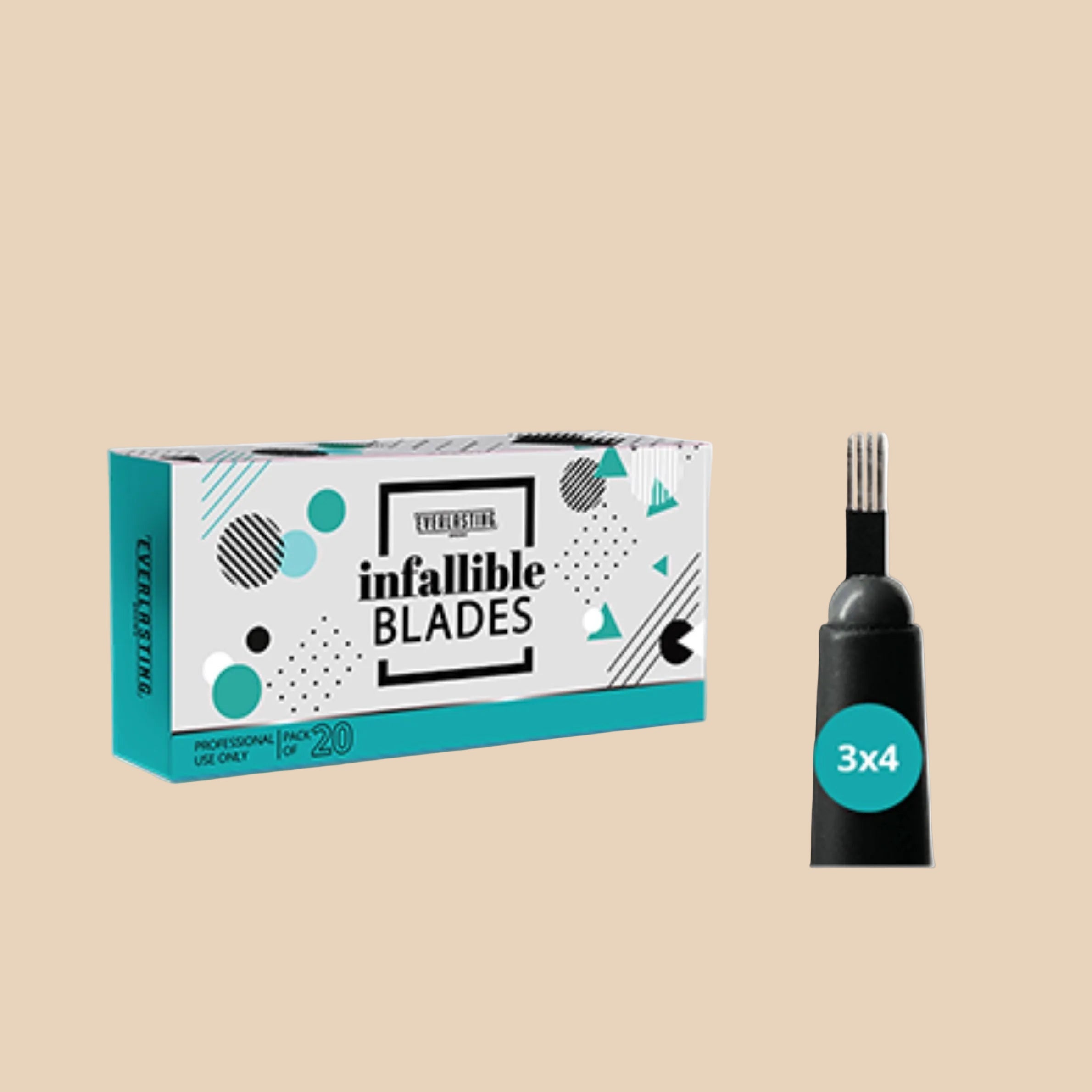 Everlasting | Infallible Microblading Blades 3*4 (20 pack)