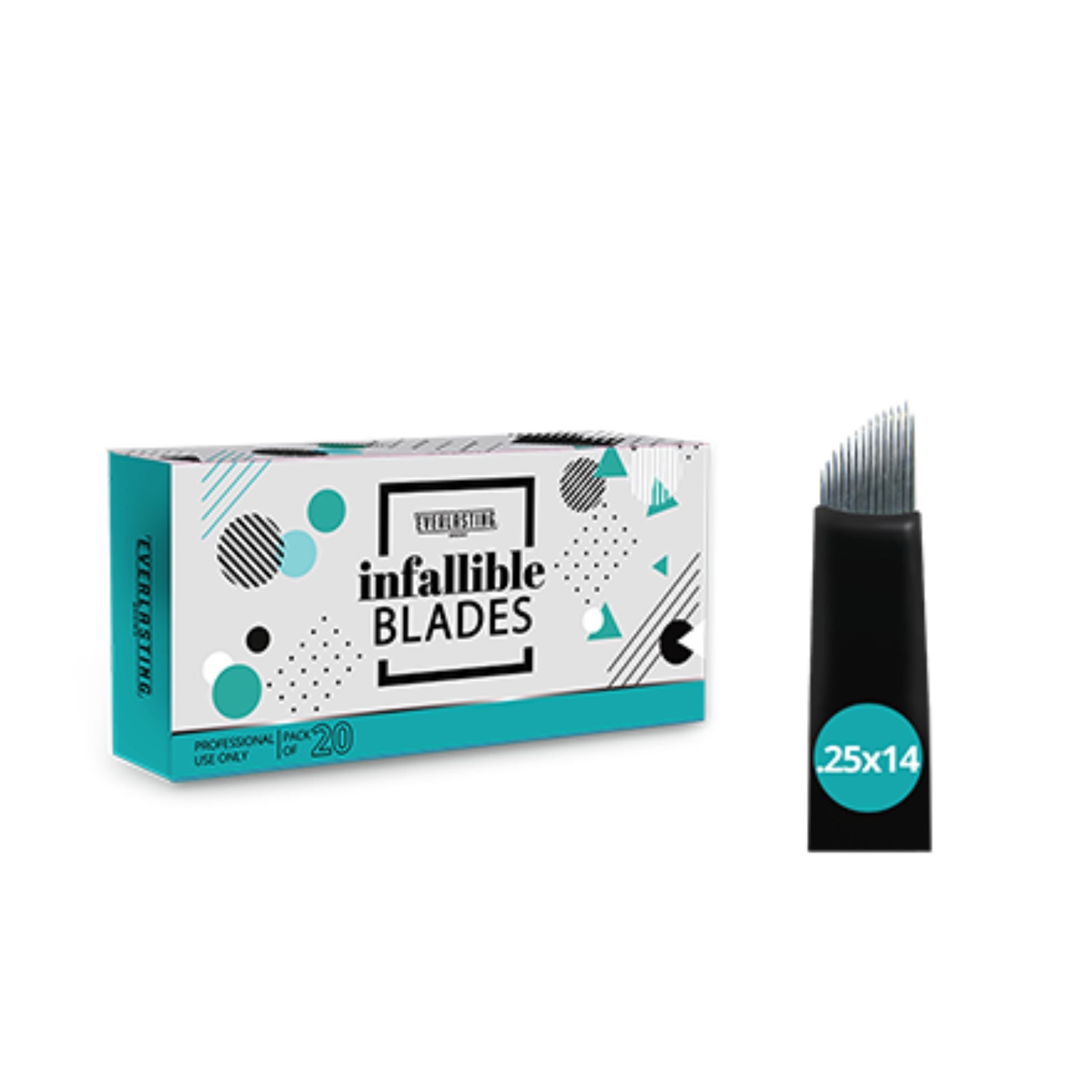 Everlasting | Infallible Microblading Blades 14 0.25 (20 pack)