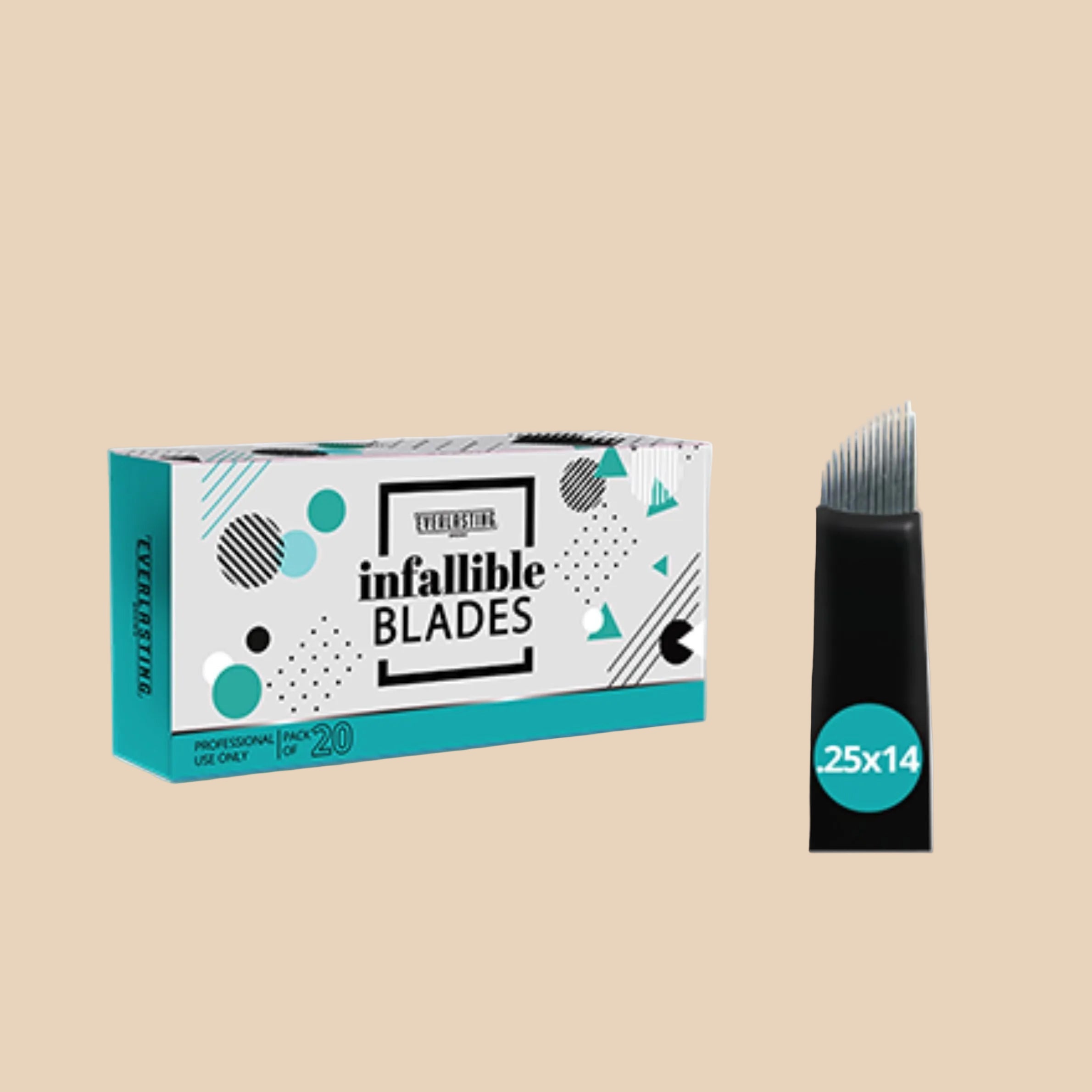 Everlasting | Infallible Microblading Blades 14 0.25 (20 pack)