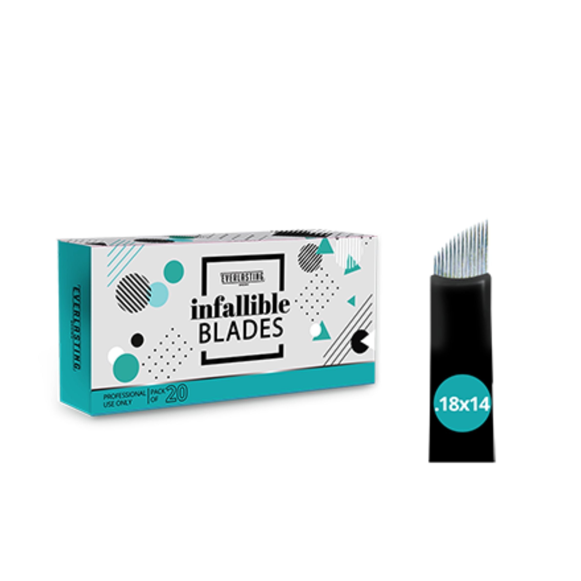 Everlasting | Infallible Microblading Blades 14 0.18 (20 pack)