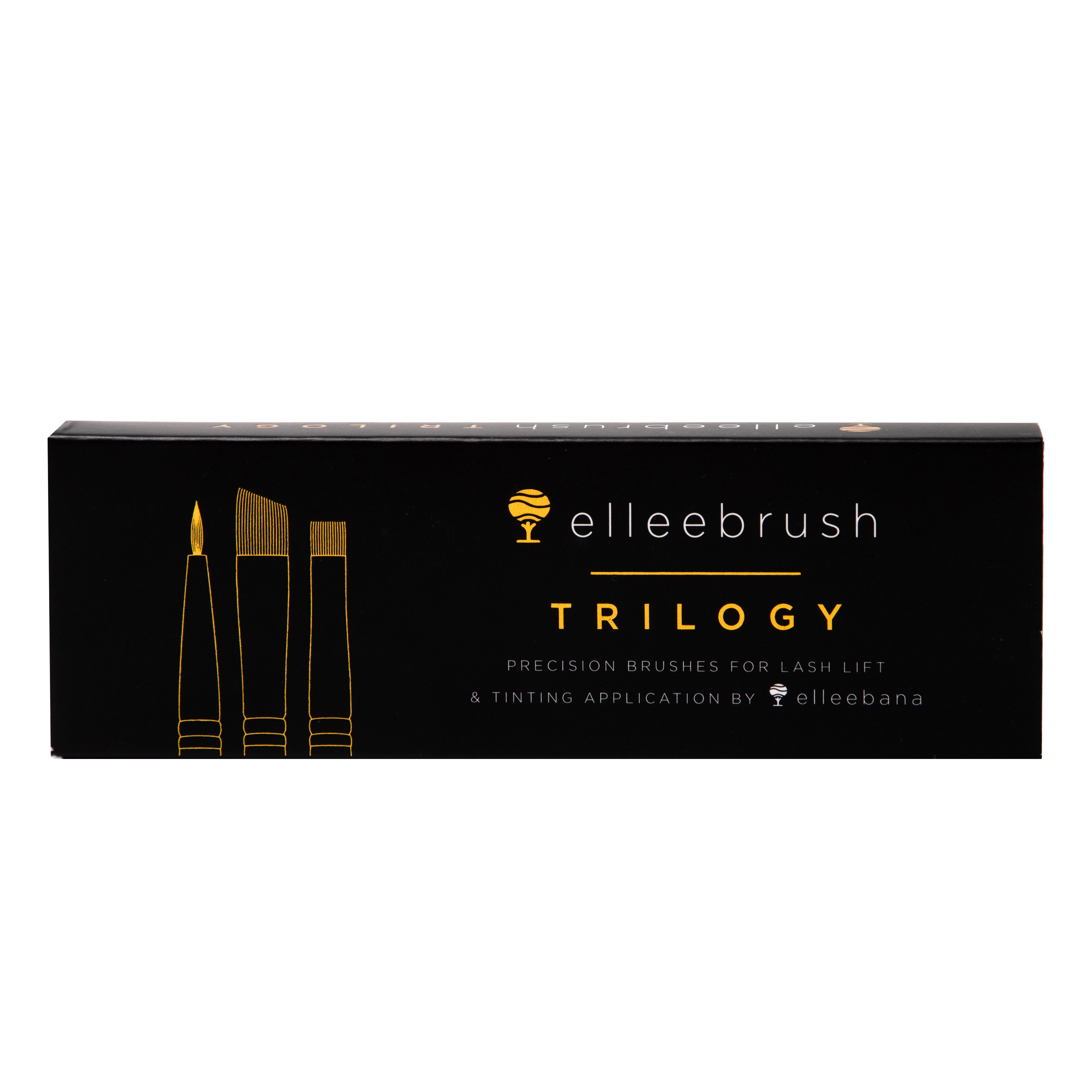 Brush Trilogy Fine point Angled Flat
