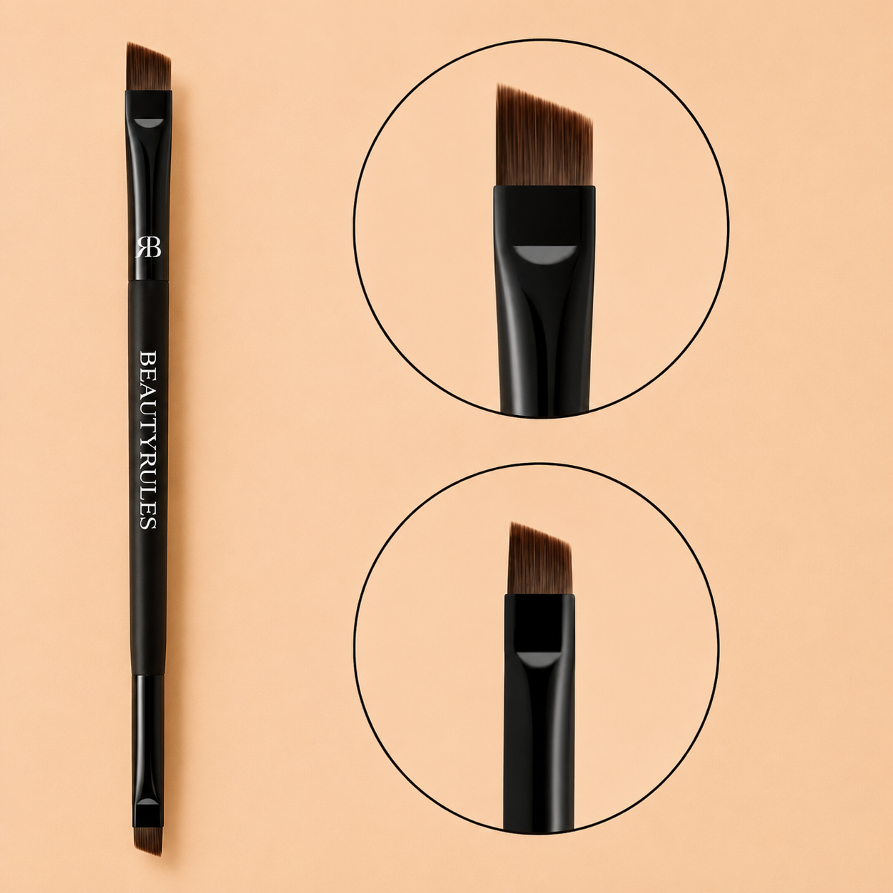 Beauty Rules | Double Sided Brow Application Brush