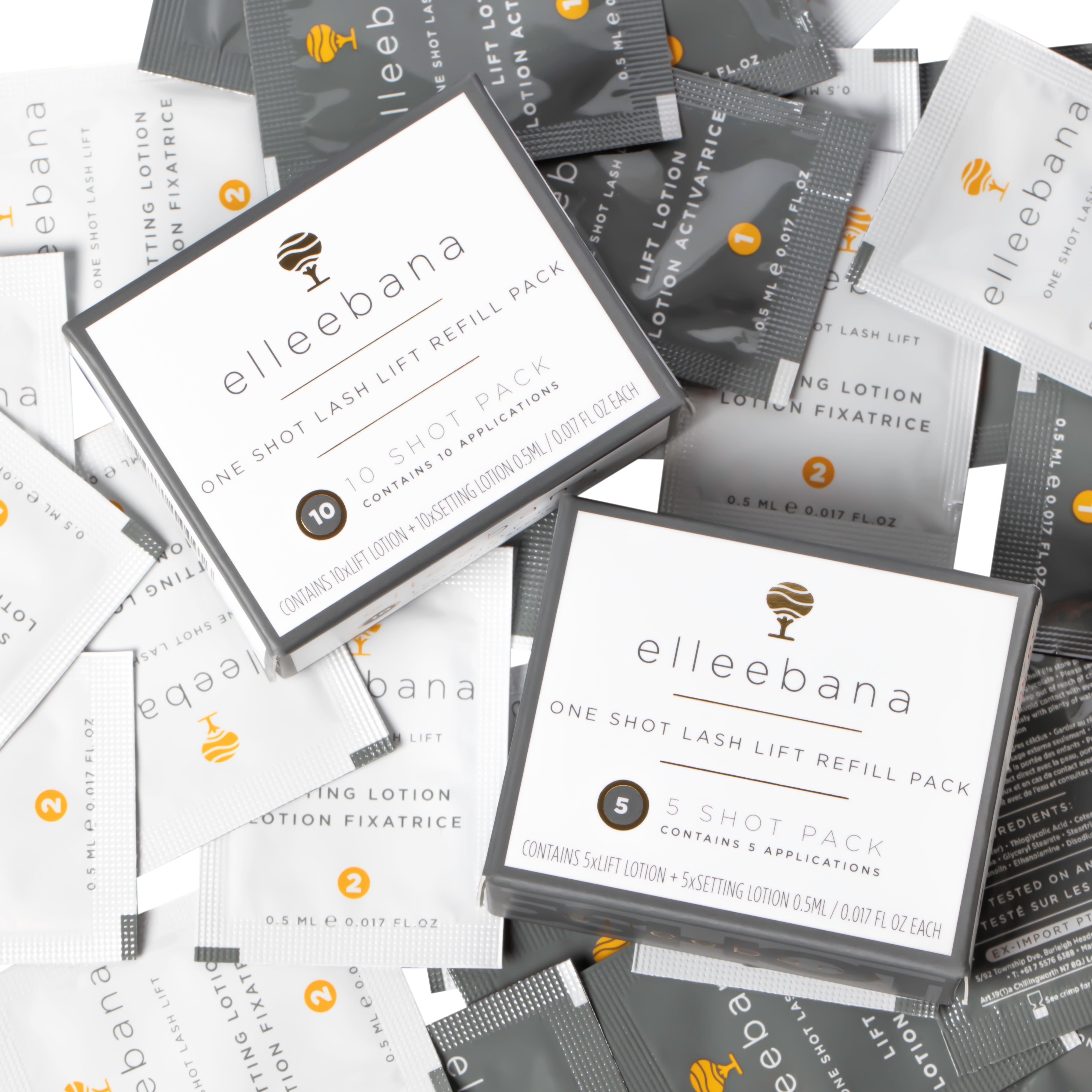 Elleebana One Shot Lash Lift Lotions