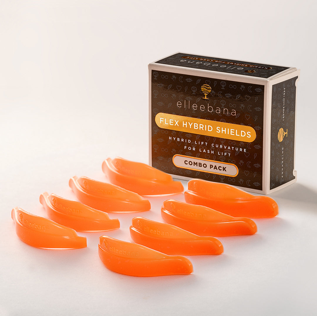 Flex Hybrid Shields - Glueless lash lift shields - Elleebana