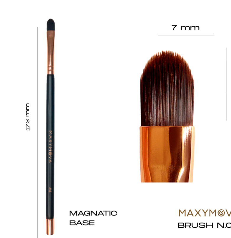 MAXYMOVA BRUSH SET & MAGNETIC BASE