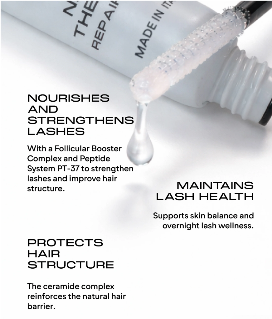 MAXYMOVA NIGHT THERAPY REPAIR BALM FOR LASHES & BROWS. NOURISHING AND STRENGTHENING TREATMENT