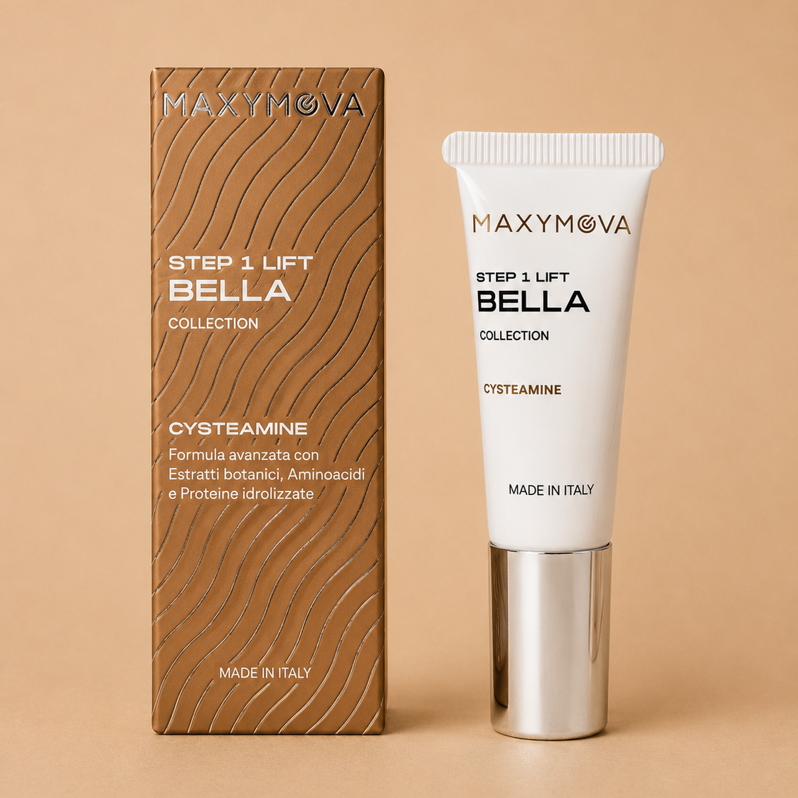MAXYMOVA KIT BELLA COLLECTION CYSTEAMINE LASH & BROW LAMINATION- 3 TUBES