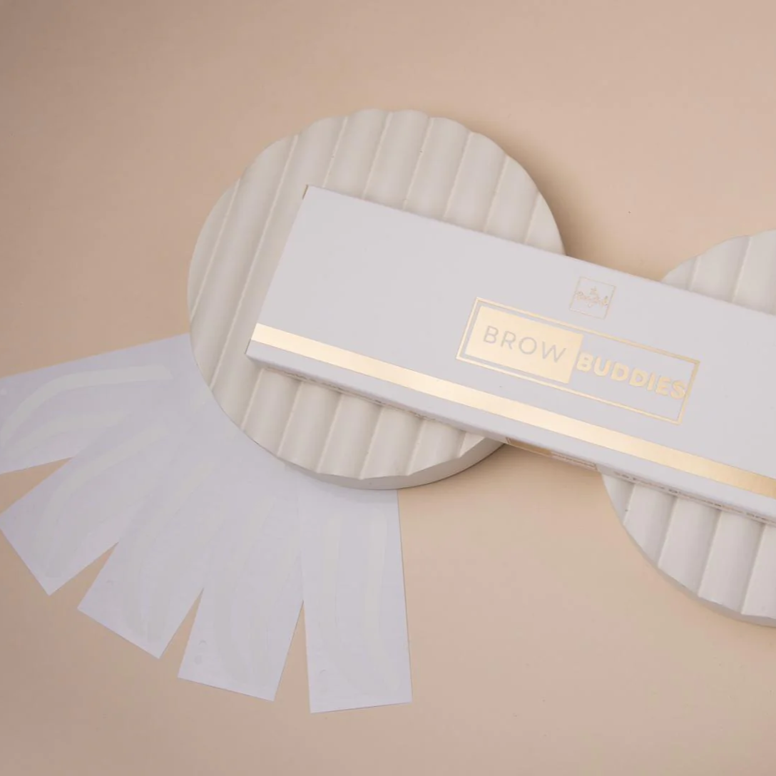 The Brow Geek Brow Buddies™ Airbrush and Hybrid Brow Stickers