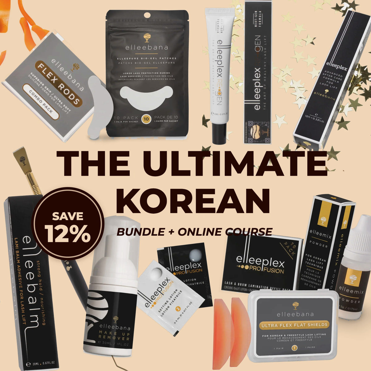 Ultimate Korean Lash Lift Bundle plus Online Course, save 12%