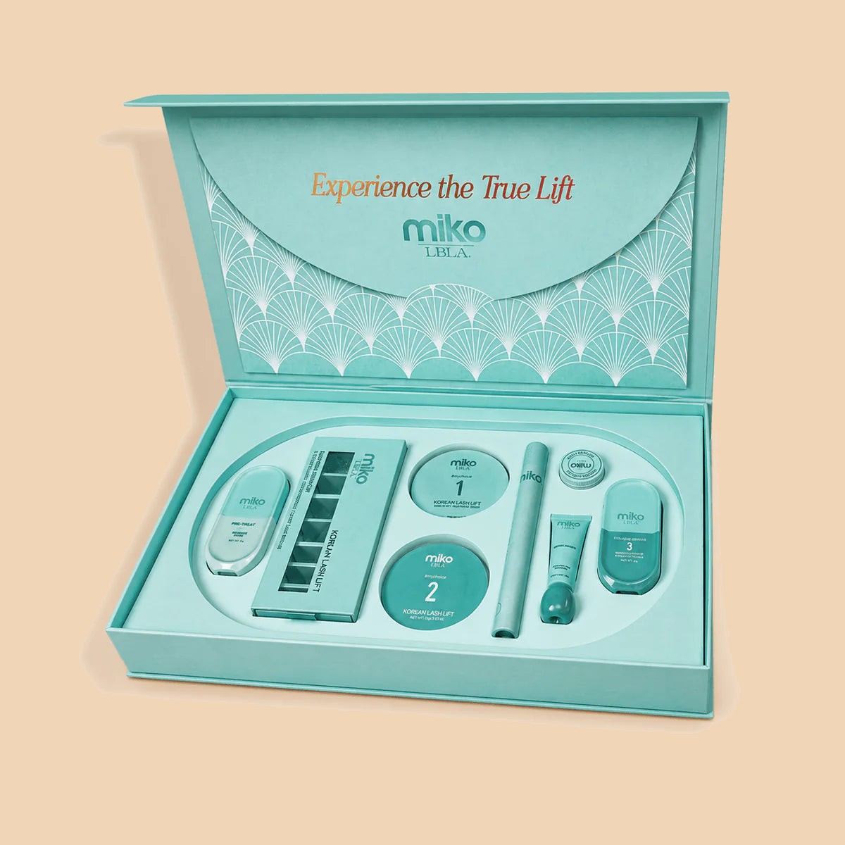 Miko Korean Lash Lift Starter Kit included with the course