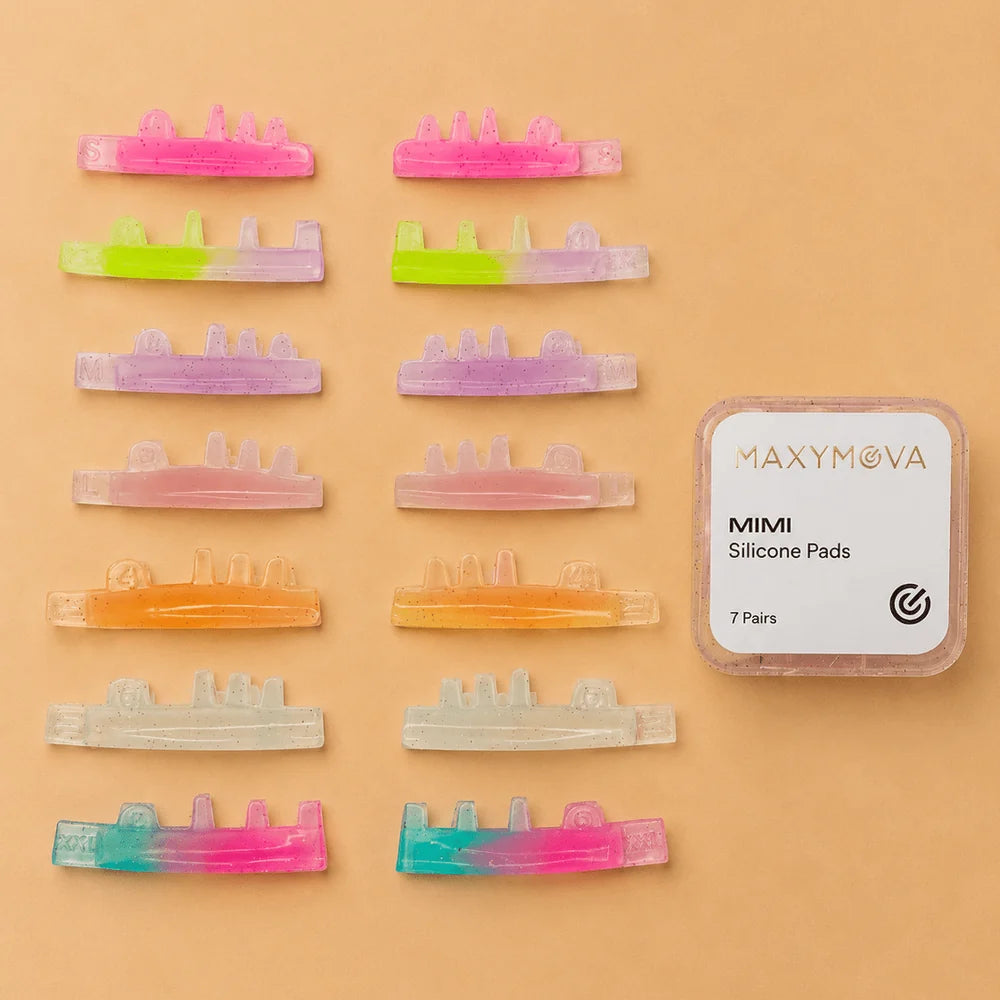 Maxymova Mimi Silicone Lash lift Pads (7 Pairs) | Glueless