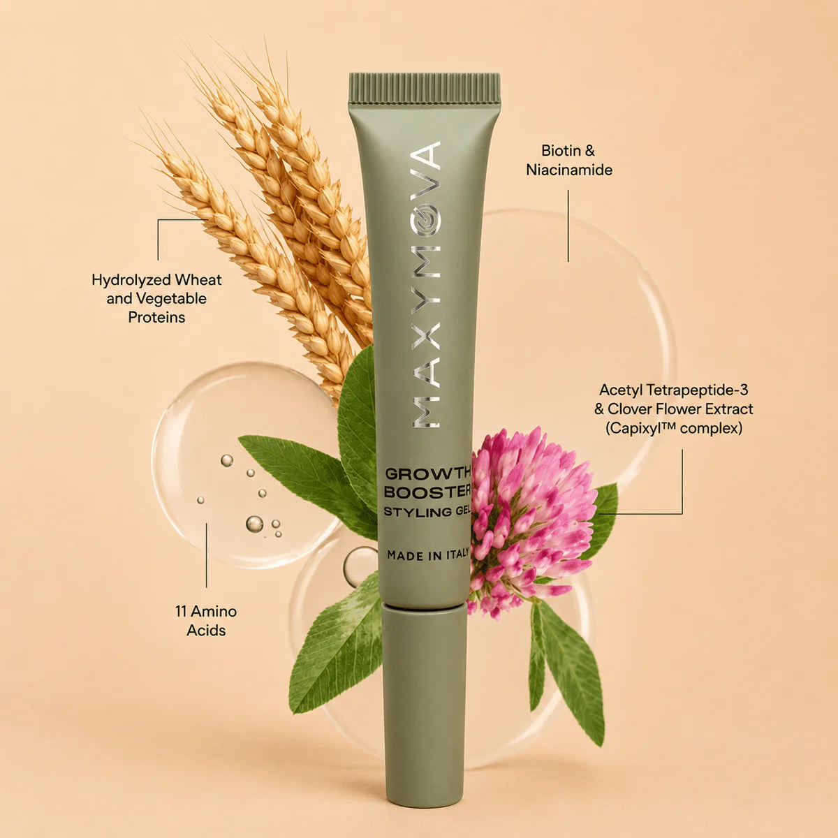 MAXYMOVA GROWTH BOOSTER Advanced Lash&Brow Gel Serum with 5% Capixyl™