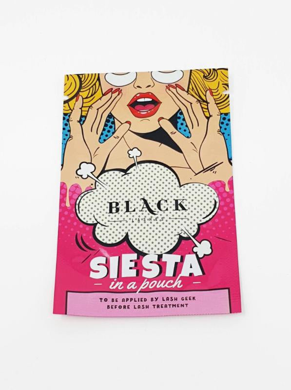 Black Lashes | Under Eye Patches Siesta in a Pouch (50x)