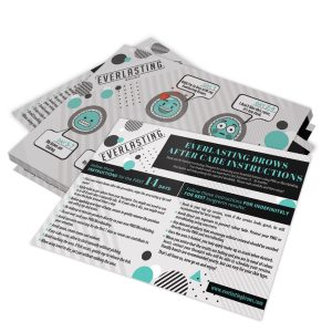 Everlasting | Aftercare Brows Leaflets 50