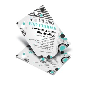 Everlasting | Microblading service salon Promo Cards x 50